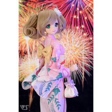 Load image into Gallery viewer, Morning Glory Yukata Set / (Pink)