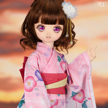 Load image into Gallery viewer, Morning Glory Yukata Set / Mini (Pink)
