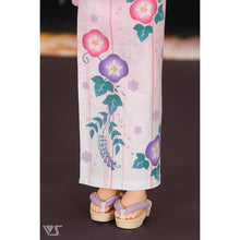 Load image into Gallery viewer, Morning Glory Yukata Set / Mini (Pink)