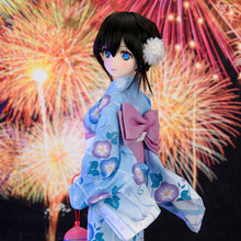 Load image into Gallery viewer, Morning Glory Yukata Set / (Pale Blue)