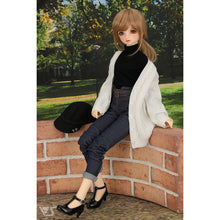 Load image into Gallery viewer, Ribbed High Neck Knit (Black)