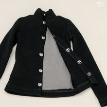 Load image into Gallery viewer, Ribbed High Neck Knit (Black)