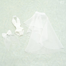 Load image into Gallery viewer, Swimsuit Set (Pareo / White)
