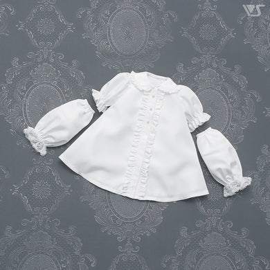 2Way Blouse Dress / Mini (White)