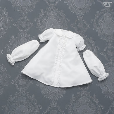 2Way Blouse Dress (White)