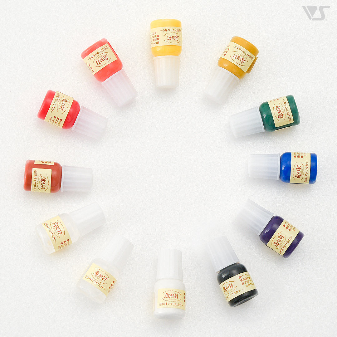 ZOUKEI-MURA Acrylic Color Basic 10 Colors + 2 – Sakura Dreams: Dollfie ...