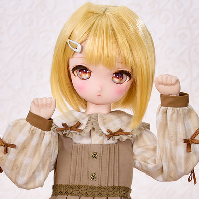 Bear Ears Coord Set / Mini (Custard)