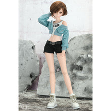 Load image into Gallery viewer, Blue Short Jacket Set