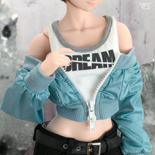 Load image into Gallery viewer, Blue Short Jacket Set