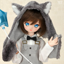 Load image into Gallery viewer, Cat Ear Hooded Scarf (Gray)
