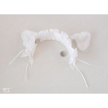 Load image into Gallery viewer, Cat Ears &amp; Headdress Set (White)