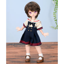 Load image into Gallery viewer, Classical Marine Shorts Set / Chimikko &amp; Mini