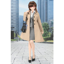 Load image into Gallery viewer, Elegant Gathered Trench Coat
