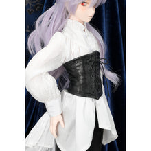 Load image into Gallery viewer, Gothic leather corset