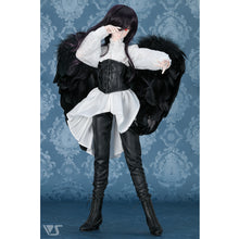 Load image into Gallery viewer, Gothic leather corset
