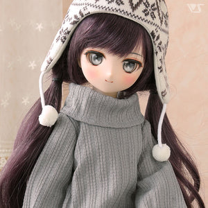 Gray Rib Knit Set / Mini