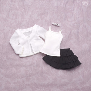 Monochrome Cardigan Set