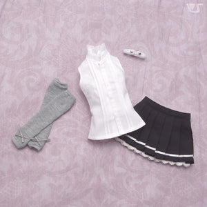 Monochrome Sleeveless Set