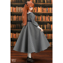 Load image into Gallery viewer, Plaid Dress Set (L Bust / DDdy) (Gray)