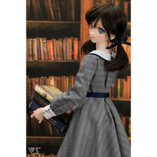 Load image into Gallery viewer, Plaid Dress Set (SS~M Bust) (Gray)
