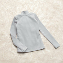 Load image into Gallery viewer, Ribbed High Neck Knit (Gray)