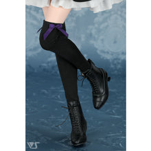 Load image into Gallery viewer, SD Socks (Black / Purple Ribbon)