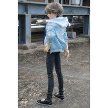 Load image into Gallery viewer, Sukajan Jacket (Pale Blue / Butterfly and Crane)