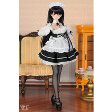 Load image into Gallery viewer, Suspender Lace-up Skirt Set (Black)