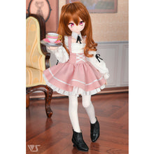 Load image into Gallery viewer, Suspender Lace-up Skirt Set / Mini (Pink)