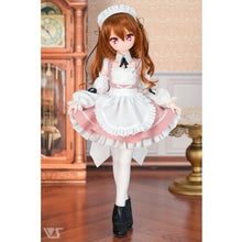 Load image into Gallery viewer, Suspender Lace-up Skirt Set / Mini (Pink)