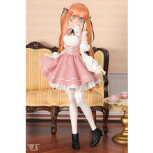 Load image into Gallery viewer, Suspender Lace-up Skirt Set (Pink)