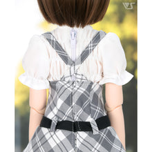 Load image into Gallery viewer, Suspender Mini Skirt Set (Gray)
