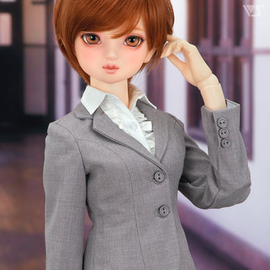 White Blouse & Skirt Suits
