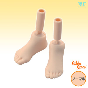 DDIII-FO-01 / Feet (Internal Frame Included) / Flesh
