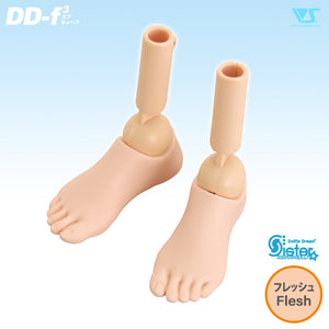 DDS Feet (DD-f3) / Flesh