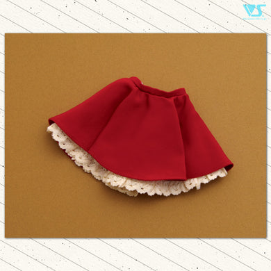 Flare skirt mini (red)