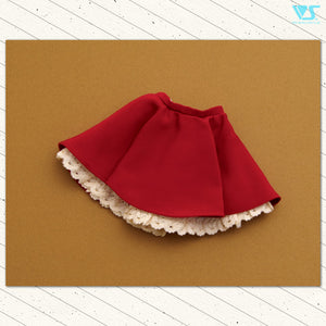 Flare skirt mini (red)
