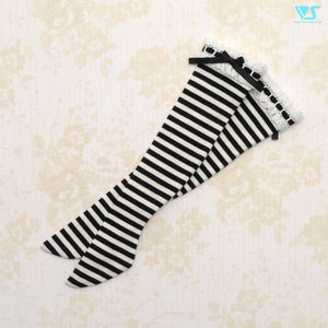 Laced Socks (Black Stripe)
