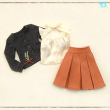 Load image into Gallery viewer, Lily of the Valley Cardigan &amp; Pleated Skirt Set / Mini