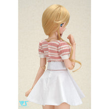Load image into Gallery viewer, Pink Striped Top &amp; White Skirt Set