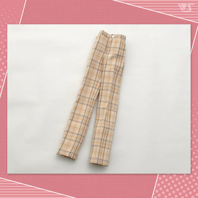 Plaid Pants (Beige)