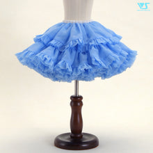 Load image into Gallery viewer, Pompon Skirt (Blue)