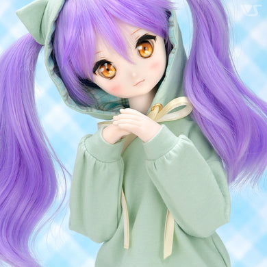 Pop-out Ponytail Hoodie Set (Kitten Ears) / Mini