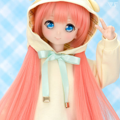 Pop-out Ponytail Hoodie Set (Puppy Ears) / Mini