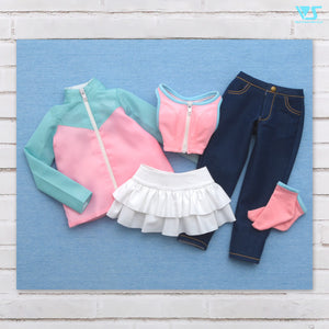 Sporty Casual Girly Set