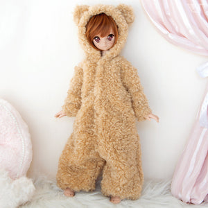 Teddy Bear Pajamas / Mini (Tea with Milk)