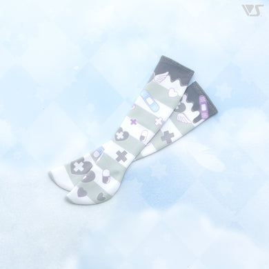 SDM Melty Medicine Socks / Mini (Gray)