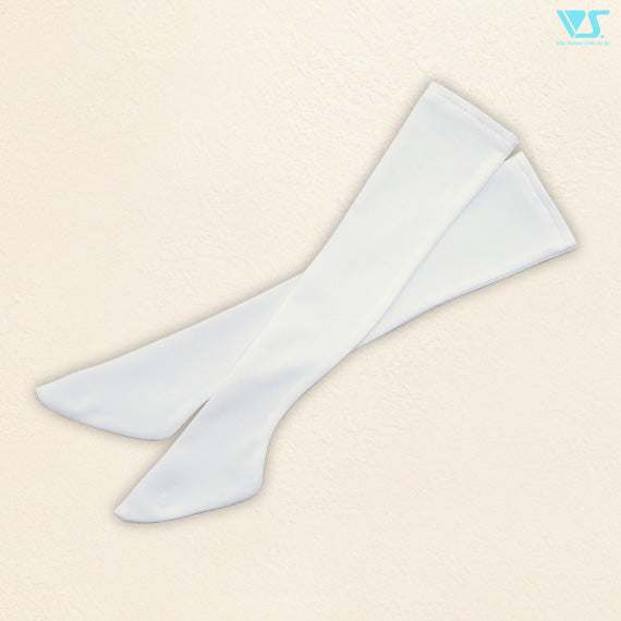 Thigh-High Socks (Semi-Glossy White)