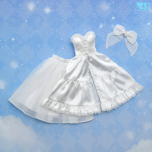 White Sugar Tiered Dress