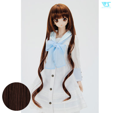DD Hair Wig Long with Side Curls / Rich Brown(W-139D-M33/12)